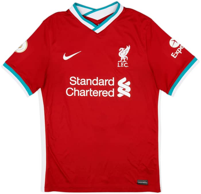 2020-21 Liverpool Home Shirt Thiago #6 - 7/10 - (M)