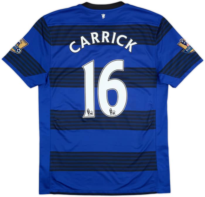 2011-13 Manchester United Away Shirt Carrick #16 - 8/10 - (M)