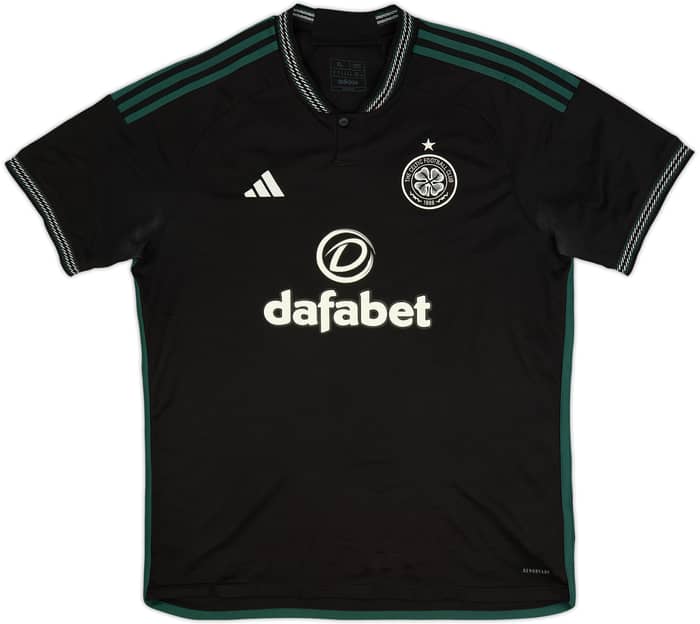 2023-24 Celtic Away Shirt - 8/10 - (XL)