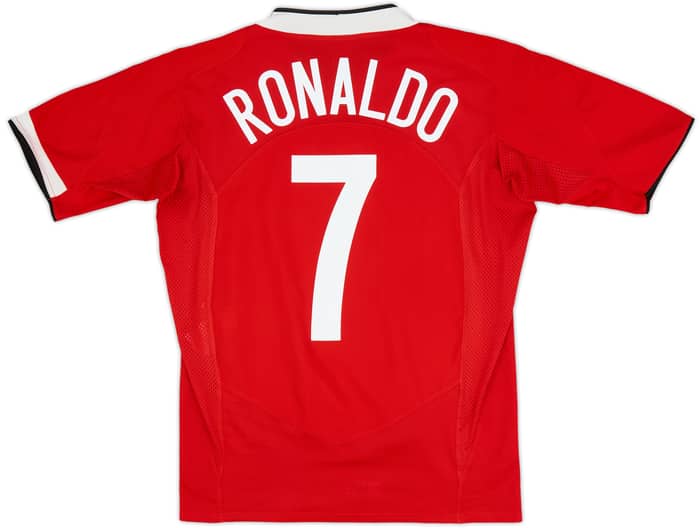 2004-06 Manchester United Home Shirt Ronaldo #7 - 6/10 - (M)