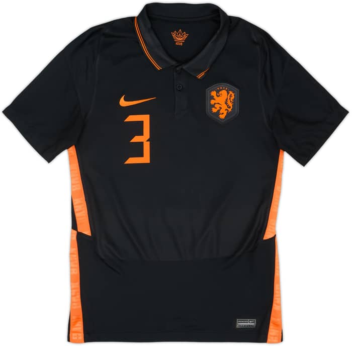 2020-22 Netherlands Away Shirt De Ligt #3 - 8/10 - (S)