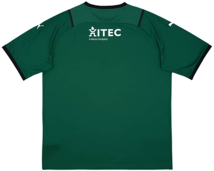 2021-22 Plymouth Argyle Home Shirt - 8/10 - (XXL)