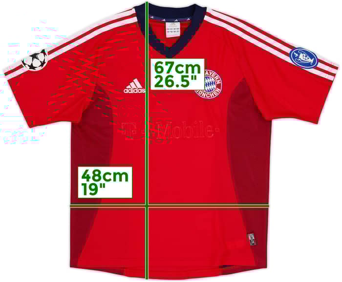 2002-03 Bayern Munich CL Shirt Makaay #10 - 4/10 - (Y)