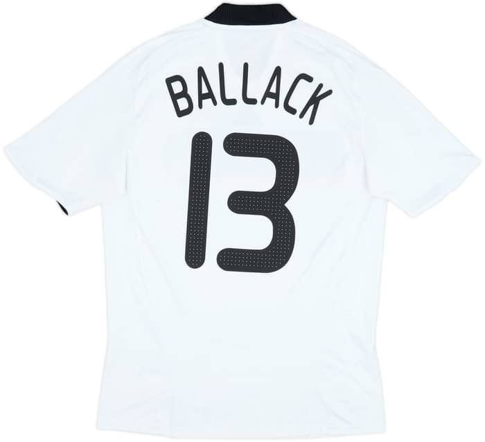 2008-09 Germany Home Shirt Ballack #13 - 6/10 - (M)