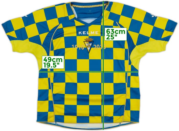 2010-11 Cadiz Centenary Fourth Shirt - 6/10 - (XS)