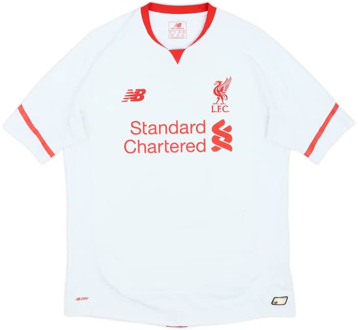 2015-16 Liverpool Away Shirt Curran #8 - 6/10 - (XL.Boys)