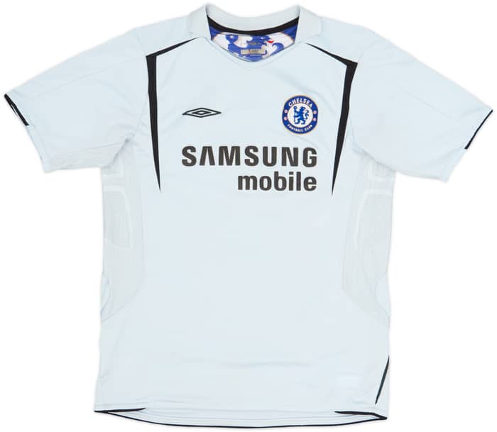 2005-06 Chelsea Away Shirt Drogba #15 - 6/10 - (XL.Boys)