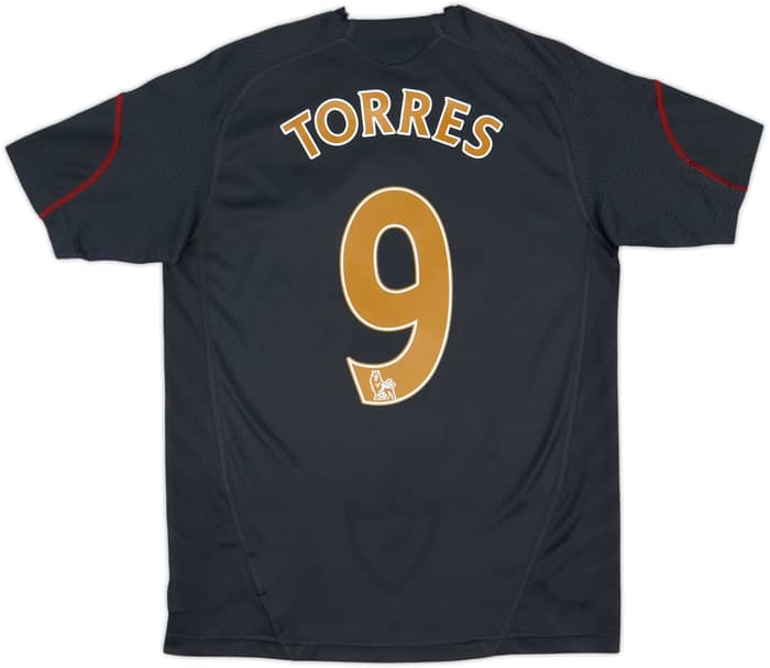 2009-10 Liverpool Away Shirt Torres #9 - 5/10 - (L.Boys)