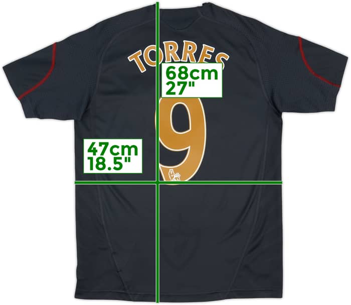 2009-10 Liverpool Away Shirt Torres #9 - 5/10 - (L.Boys)
