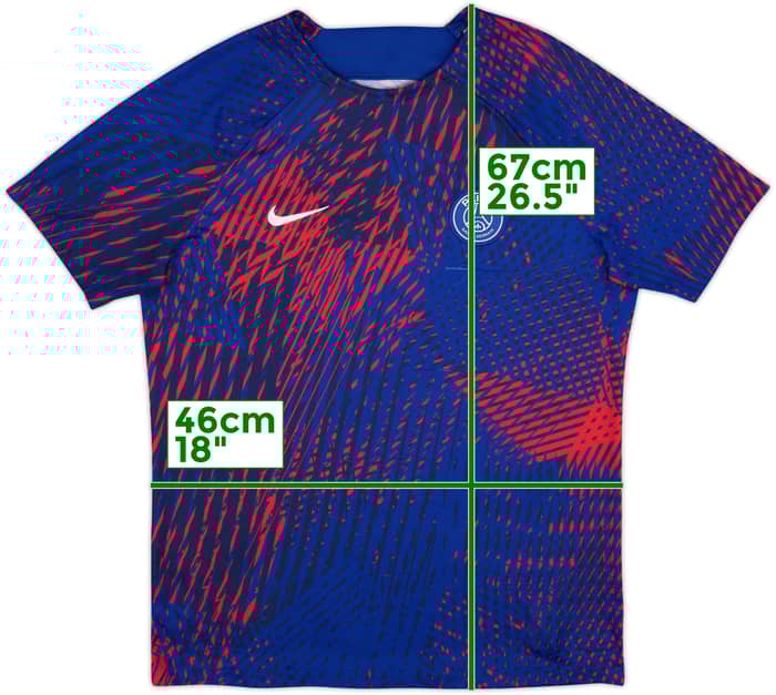 2022-23 Paris Saint-Germain Nike Training Shirt - 7/10 - (M)