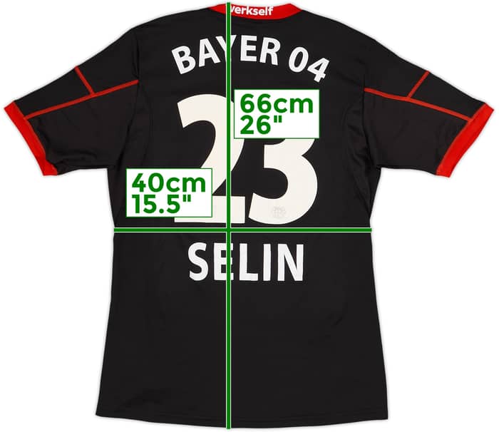 2013-14 Bayer Leverkusen Away Shirt Selin #23 - 6/10 - (L.Boys)