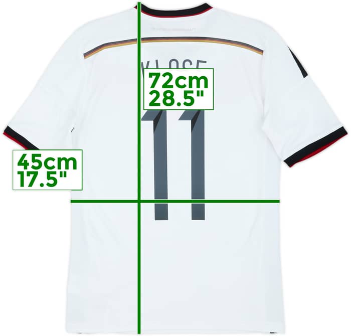 2014-15 Germany Home Shirt Klose #11 - 5/10 - (XL.Boys)