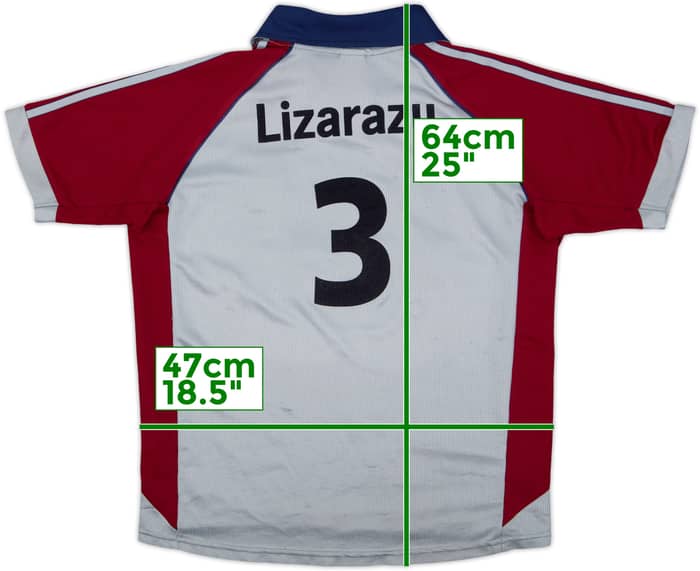 1998-99 Bayern Munich CL Shirt Lizarazu #3 - 5/10 - (Y)