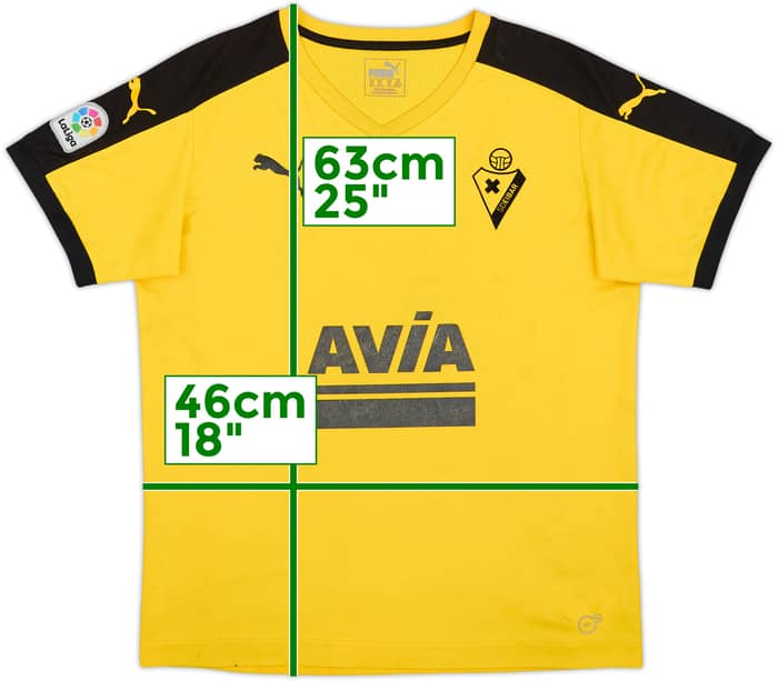 2016-17 Eibar Away Shirt - 5/10 - (XL.Boys)