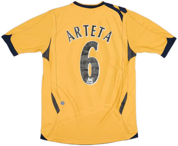 2006-07 Everton Third Shirt Arteta #6 - 5/10 - (S)
