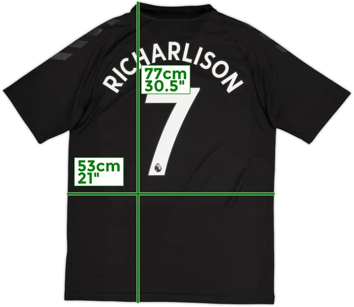 2021-22 Everton Away Shirt Richarlison #7 - 8/10 - (L)