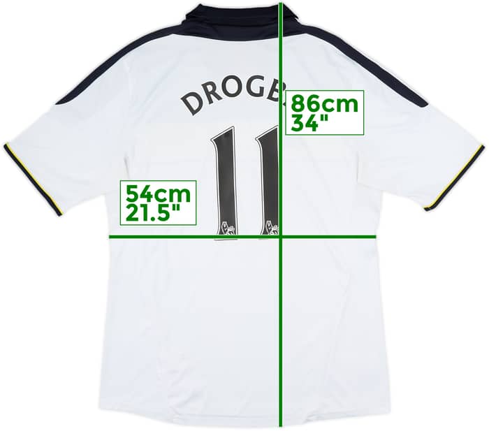 2011-12 Chelsea Third Shirt Drogba #11 - 9/10 - (XL)