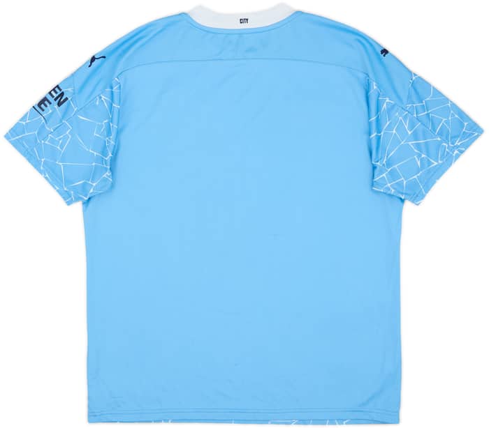 2020-21 Manchester City Home Shirt - 5/10 - (L)