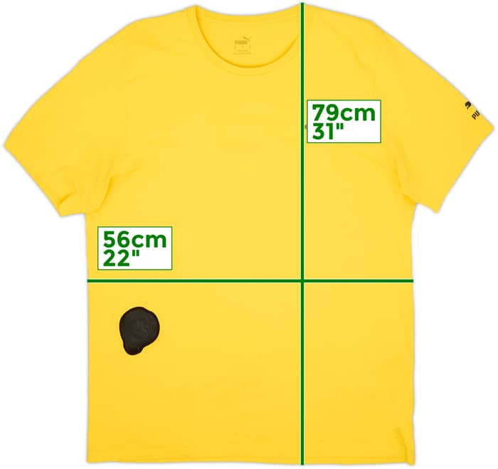 2021-22 Manchester City Puma 'Madchester' Cotton Tee - 9/10 - (XL)