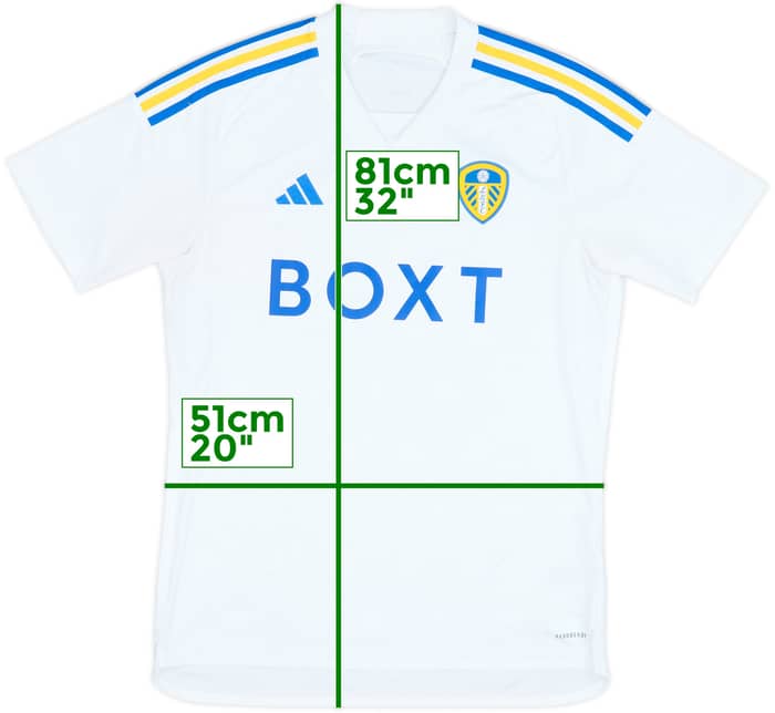 2023-24 Leeds United Home Shirt - 5/10 - (L)
