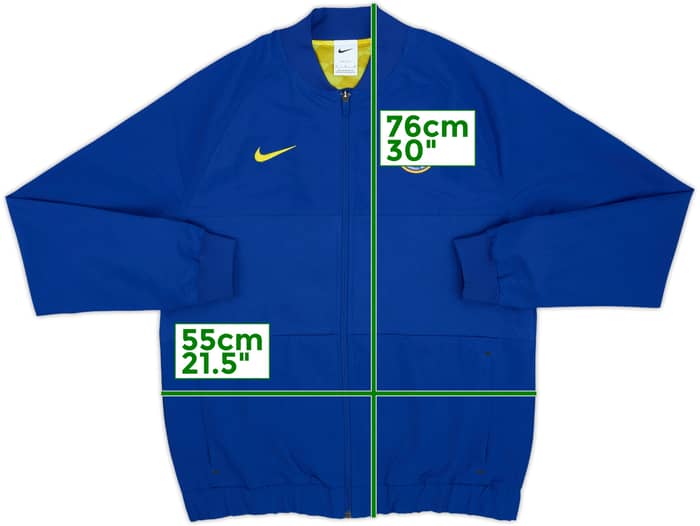 2021-22 Chelsea Nike Track Jacket - 9/10 - (M)