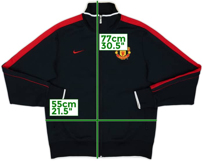 2011-12 Manchester United Nike Track Jacket - 6/10 - (L)