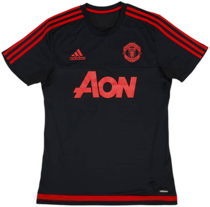 2015-16 Manchester United adizero Training Shirt - 9/10 - (M)