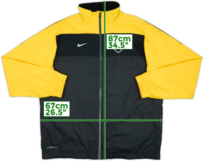 2010-11 Arsenal Manchester Supporters Club Nike Track Jacket - 7/10 - (XL)