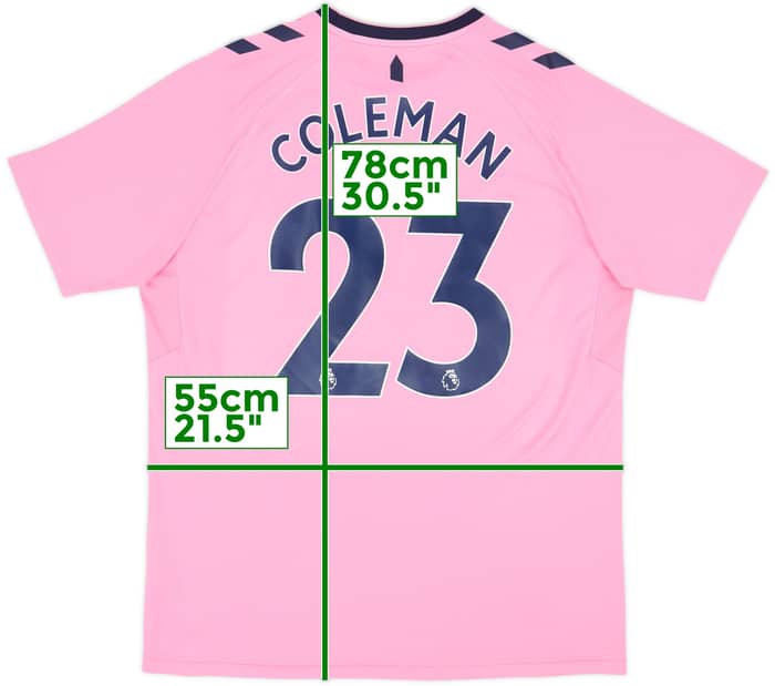 2022-23 Everton Away Shirt Coleman #23 - 8/10 - (XL)