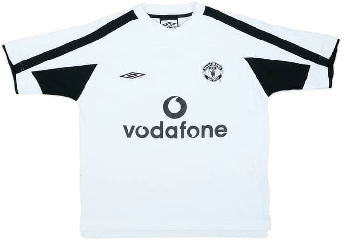 2000-02 Manchester United Umbro Cotton Tee - 9/10 - (S)