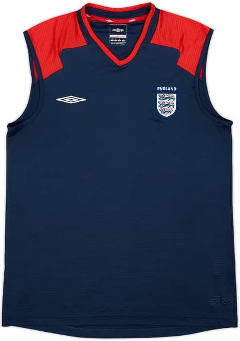 2004-05 England Umbro Training Vest - 9/10 - (M)
