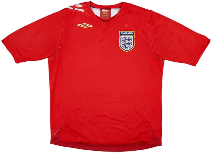 2006-08 England Away Shirt - 5/10 - (L)