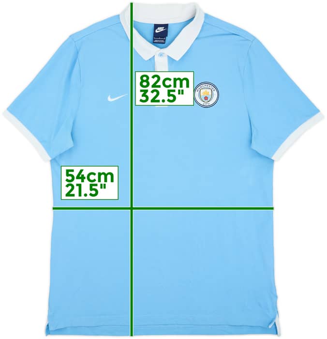 2016-17 Manchester City Nike Polo Shirt - 9/10 - (L)