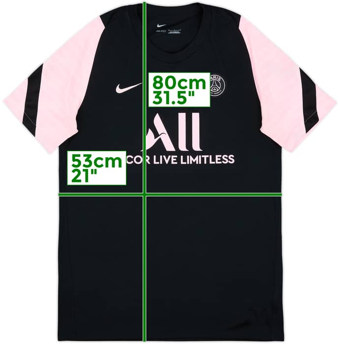 2021-22 Paris Saint-Germain Nike Training Shirt - 9/10 - (L)