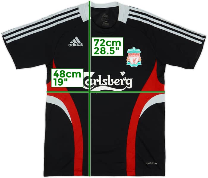 2008-09 Liverpool adidas Formotion Training Shirt - 9/10 - (M)