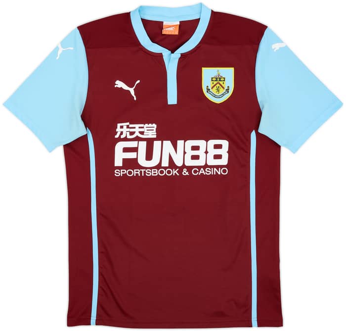 2014-15 Burnley Home Shirt Barnes #30 - 8/10 - (M)