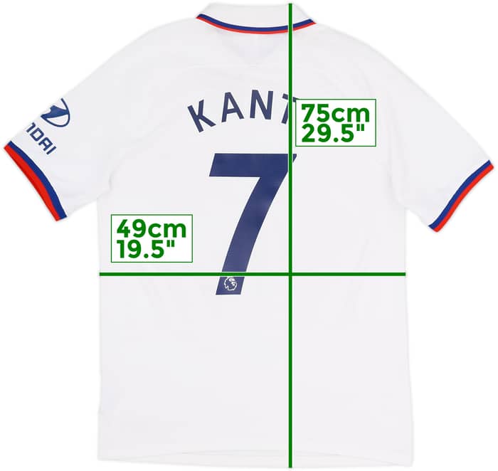 2019-20 Chelsea Authentic Away Shirt Kante #7 - 6/10 - (M)