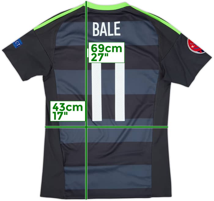 2016-17 Wales Away Shirt Bale #11 - 8/10 - (S)