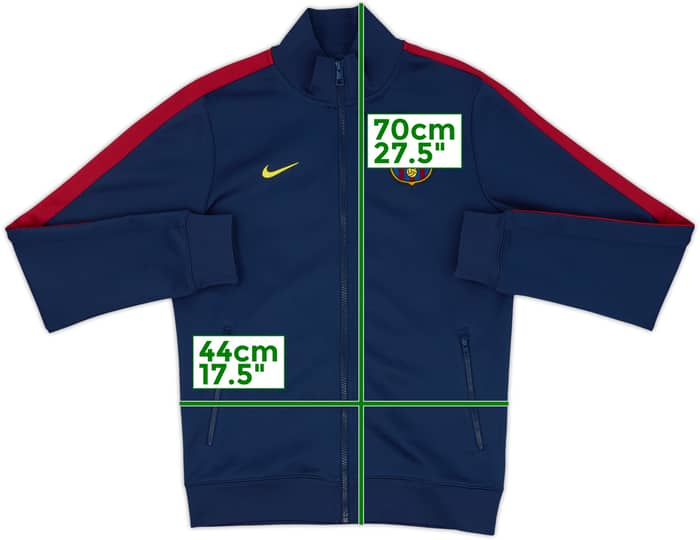 2014-15 Barcelona Nike Track Jacket - 9/10 - (S)