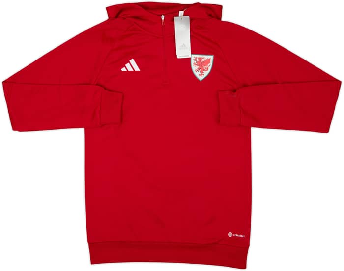 2022-23 Wales adidas 1/4 Zip Drill Top (S)