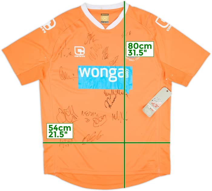 2010-11 Blackpool Signed Home Shirt (L)