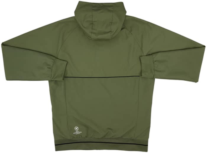 2017-18 Juventus adidas CL Hooded Track Jacket - 7/10 - (L)