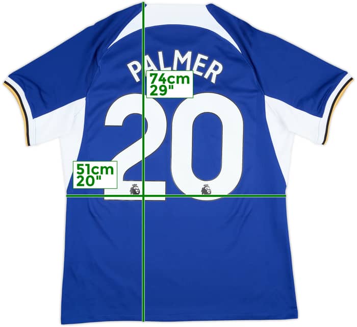 2023-24 Chelsea Home Shirt Palmer #20 - 10/10 - (L)