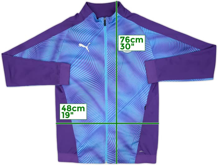 2019-20 Manchester City Puma Track Jacket - 8/10 - (M)