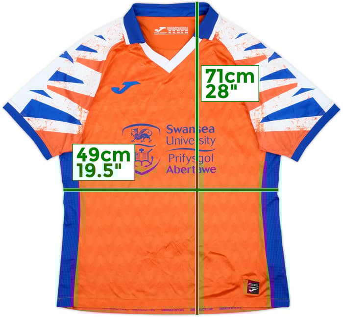 2022-23 Swansea Away Shirt - 9/10 - (XL)