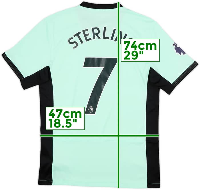 2023-24 Chelsea Third Shirt Sterling #7 - 9/10 - (S)