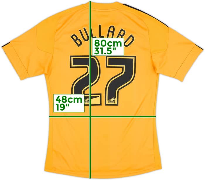 2010-11 Hull City Home Shirt Bullard #27 - 6/10 - (M)