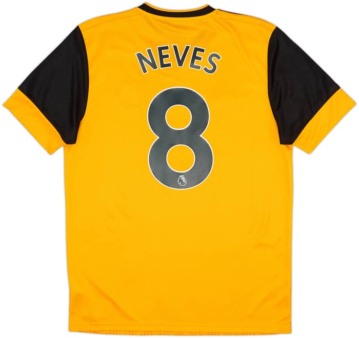 2020-21 Wolves Home Shirt Neves #8 - 9/10 - (M)