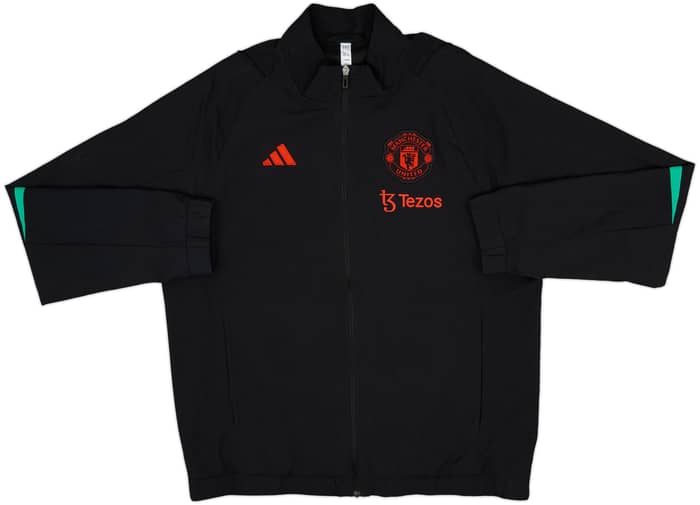 2023-24 Manchester United adidas Track Jacket - 10/10 - (XL)