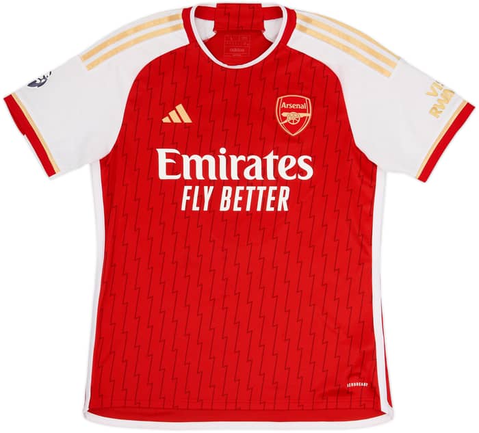 2023-24 Arsenal Home Shirt Odegaard #8 - 8/10 - (L)